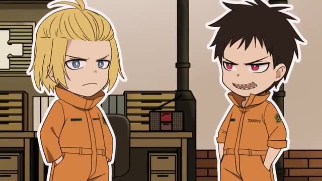 Кадр #33 из Пламенная бригада пожарных: Мини-аниме