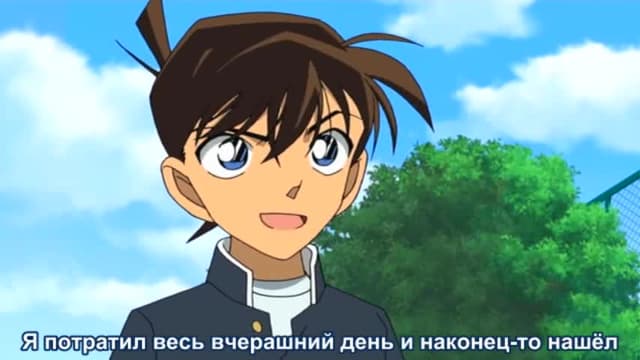 Кадр #40 из Детектив Конан: Дело о таинственной стене и чёрном лабрадоре